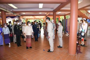 การเผยแพร่ความรู้เกี่ยวกับงานอาลักษณ์และเครื่องราชอิสริยาภรณ์ให้แก่ประชาชนและเจ้าหน้าที่ของรัฐในส่วนภูมิภาค ณ อุทยานพระบรมราชานุสรณ์พระบาทสมเด็จพระพุทธเลิศหล้านภาลัย  อำเภออัมพวา จังหวัดสมุทรสงคราม