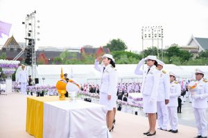 พิธีถวายเครื่องราชสักการะและวางพานพุ่ม เนื่องในโอกาสวันเฉลิมพระชนมพรรษา สมเด็จพระนางเจ้าสุทิดา พัชรสุธาพิมลลักษณ พระบรมราชินี 3 มิถุนายน 2568